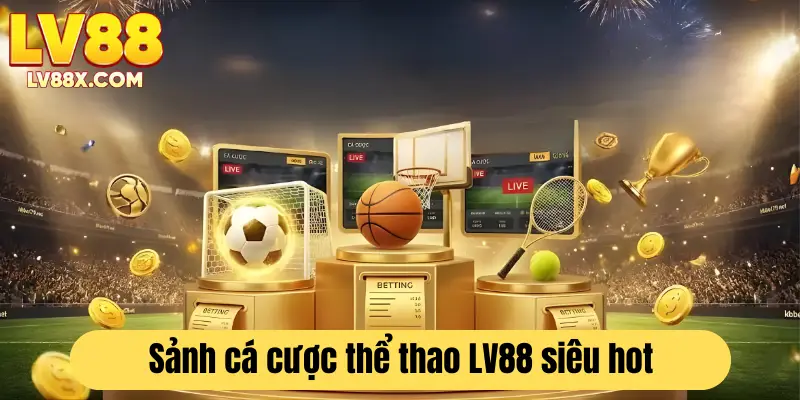 Cá cược thể thao LV88 với đa dạng loại kèo
